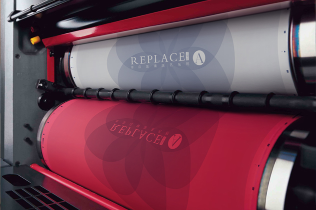 纸杯印刷设备展示